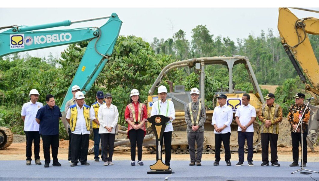 Presiden Jokowi Groundbreaking Pembangunan Rumah Sakit Pertama Di Ikn