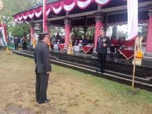 Kapolres Tabanan Sebagai Irup Peringatan Hari Bhayangkara ke-77 Di Lapangan Alit Saputra 2 IMG 20230701 WA0115