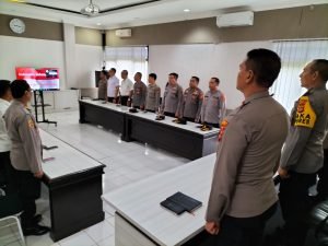 Polres Bangli Ikuti Taklimat Awal Audit Kinerja Itwasum Polri Tahap II 2023 3 IMG 20230717 WA0110