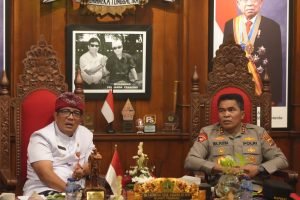Bahas Situasi Kamtibmas, Kapolda Bali Kunjungi Kantor Bupati Tabanan 1 IMG 20230803 WA0052
