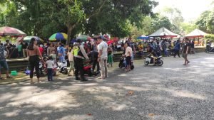 Kapolsek Marga Pantau langsung Pengamanan kunjungan Wisata Alas Kedaton Desa Kukuh di hari Raya Umanis Galungan 3 IMG 20230803 WA0074