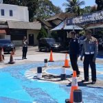 Satuan Lalu lintas Polres Bangli sampaikan perubahan lintasan Uji Praktek SIM. 3 IMG 20230807 WA0073