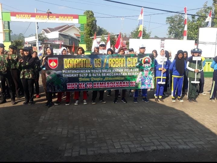 Meriahkan Hari Kemerdekaan RI Ke-78, Koramil 05/Reban Adakan Lomba Tenis Meja Piala Danramil Cup 2023 1 IMG 20230813 WA0159