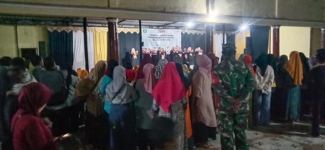 Babinsa Koramil 1607-12/Moyo hilir Jaga Keamanan pembukaan Festival di Desa Sebewe kecamatan ,Moyo Utara Kabupaten Sumbawa 3 IMG 20230814 WA0000