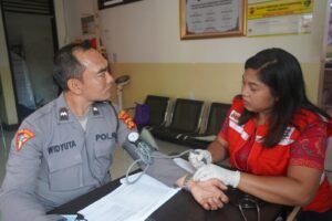 Sambut Hari Ulang Tahun Humas Polri ke 72, Polres Bangli gelar Bakti Sosial Donor Darah. 1 IMG 20231010 WA0151