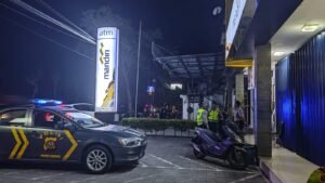 Blue Light Patrol Polres Badung Sambangi Kantor Bank Mandiri Sempidi 1 IMG 20231011 WA0034