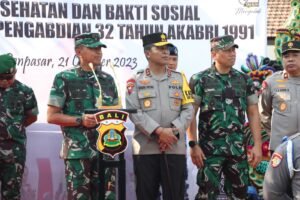 Baksos Akabri 91, Pangdam IX Udayana dan Kapolda Bali Lepas Rangkaian Kendaraan Pengangkut 5000 Sembako 1 IMG 20231021 WA0243