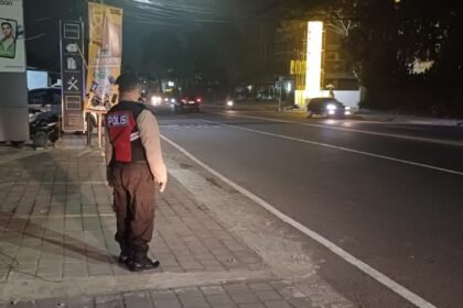 Patroli Biru Unit Samapta Polsek Kuta Utara Atensi Balapan Liar. 22 IMG 20231102 WA0009