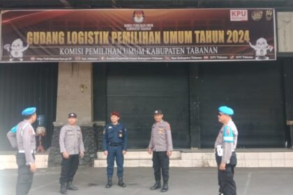 Propam Polres Tabanan Cek Kesiapsiagaan Personil Jaga Di Kantor Penyelenggara Pemilu* 24 IMG 20231102 WA0030
