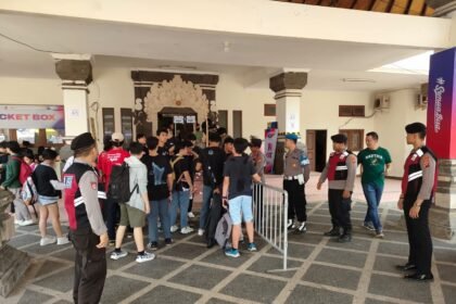 Personel Gabungan Polsek Kuta Utara Dan Polres Badung Amankan Turnament Honda DBL 2023 14 IMG 20231103 WA0017