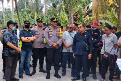 Polres Tabanan Amankan Pengukuran Tanah (Constatering) di Br. Bungan Kapal, Desa Tunjuk, Kec./Kab. Tabanan.* 2 IMG 20231103 WA0153