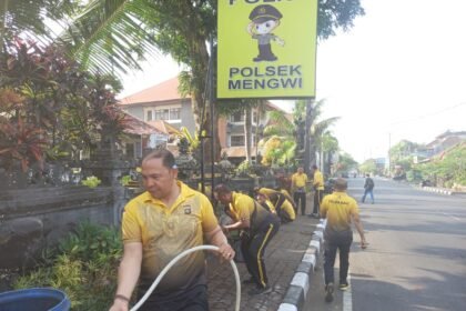 Sabtu Bersih Dan Sehat Ini Yang Dilakukan Polsek Mengwi 6 IMG 20231104 WA0061