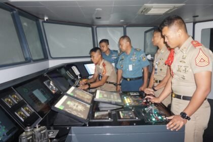 Taruna AAL Korps Pelaut Latihan Blind Pilotage di Bridge Simulator Andromeda AAL 8 IMG 20231105 WA0001