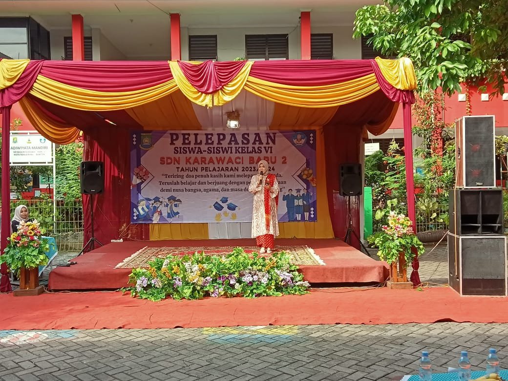 Pelepasan Siswa Siswi Kelas VI SDN Karawaci Baru 2 Kota Tangerang