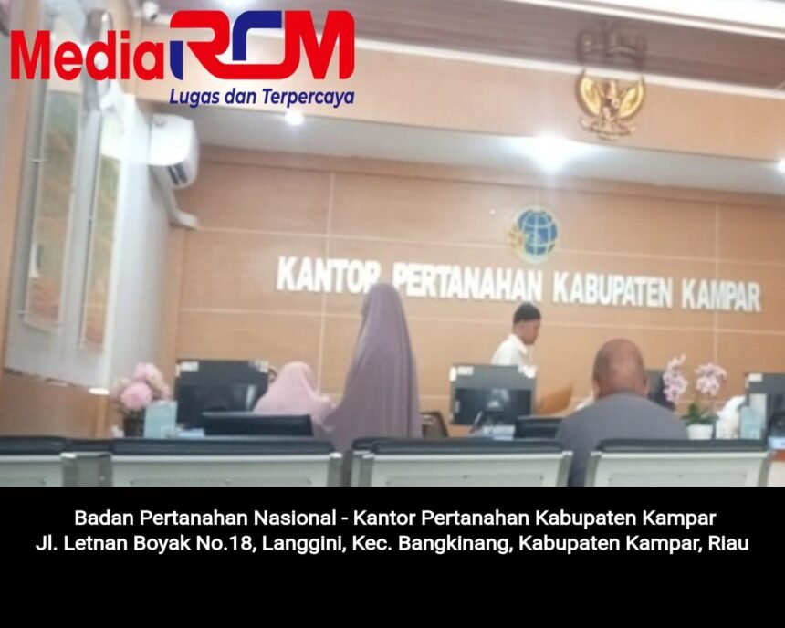 BPN Kabupaten Kampar Diduga Terbitkan Sertifikat tanpa Verifikasi yang Benar 1 poster 2024 11 05 10425