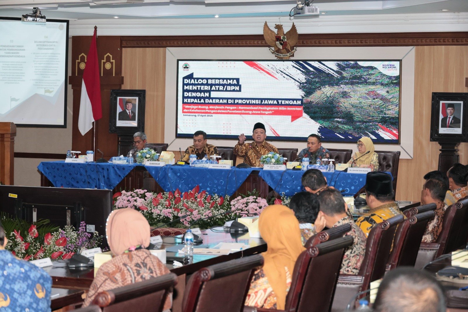 Menteri Nusron Ajak Kepala Daerah Se-Jawa Tengah Kolaborasi Selesaikan Sertipikasi Tanah dan RDTR 1 IMG 20250423 WA0153