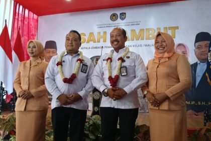 *Pergantian Kalapas I Malang Akbar Di Ganti Dengan Kalapas Baru Teguh Pamuji Siap Meneruskan Program Kalapas Lama Akbar.* 8 IMG20250526104434