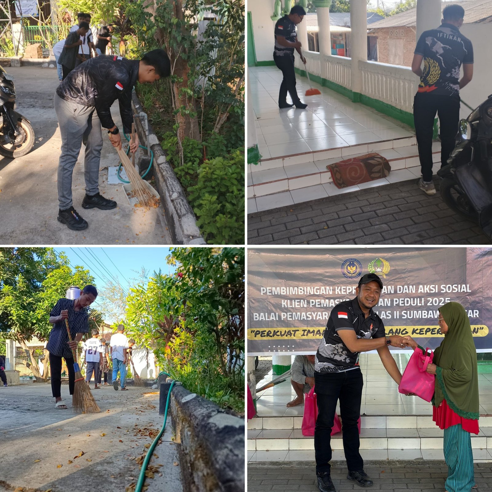 HUT RI ke-80, Bapas Sumbawa Besar Wujudkan Peduli Lingkungan dan Bagi Sembako 2 GridArt 20250815 184546913 scaled