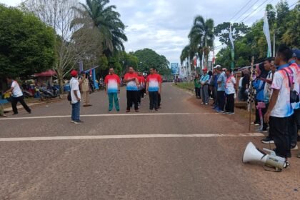 Meriahkan HUT,ke-80 RI. Kecamatan Kelapa kampit, Melaksanakan Lomba Gerak Jalan Tepat Waktu 8 IMG 20250805 WA0002