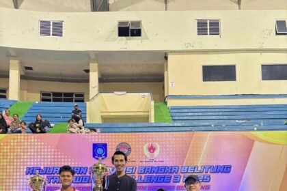 Kejuaraan Provinsi Piala Gubernur Kep. Babel taekwondo challenge 3 2025, di ikuti 600 atlet 12 IMG 20251002 WA0001