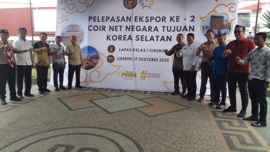 Lembaga pemasyarakatan kelas l,cirebon Jawa barat ekspor hasil karya warga binaan ke Korea Selatan 1 IMG 20251018 WA0017