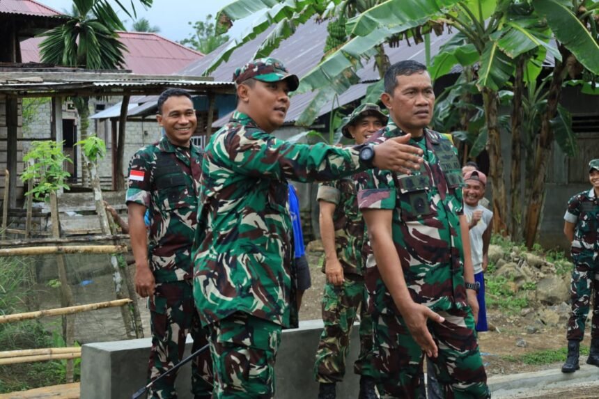 Tim Wasev TMMD ke-126 Tinjau Langsung Progres Pembangunan di Oba Selatan 1 IMG 20251024 WA0034