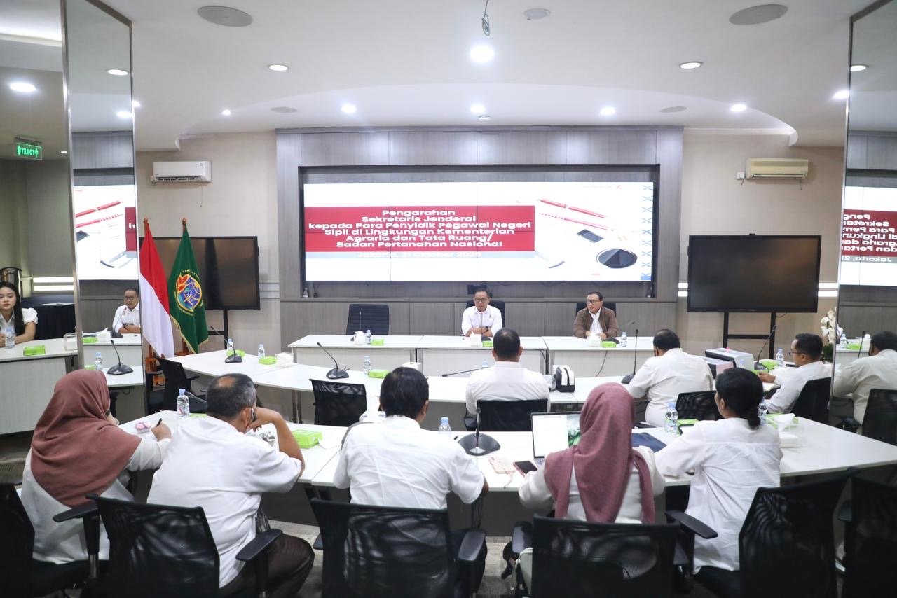 Pertemuan Perdana, Sekjen ATR/BPN Harapkan Peran Penyidik PNS dalam Penegakan Hukum Internal 1 IMG 20251024 WA0037