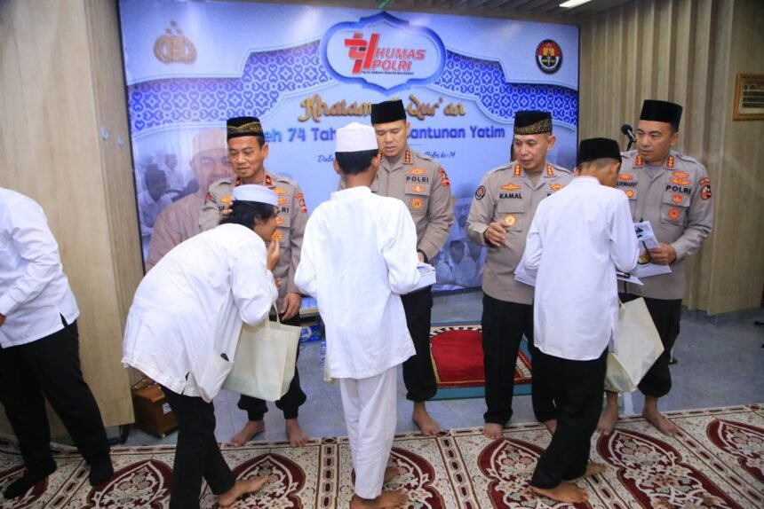 Wujud Peduli Sesama, Humas Polri Berikan Tali Asih Kepada 100 Anak Yatim pada Khatanan HUT Ke-74 1 IMG 20251027 WA0048
