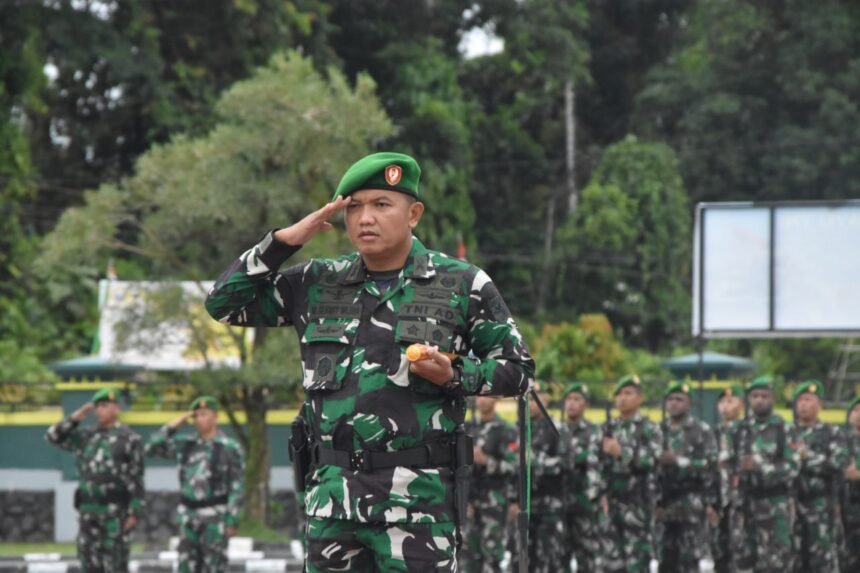 Peringati Hari Sumpah Pemuda Ke-97 Tahun 2025, Dandim 1710/Mimika Pimpin Upacara Pengibaran Bendera 1 IMG 20251028 WA0029