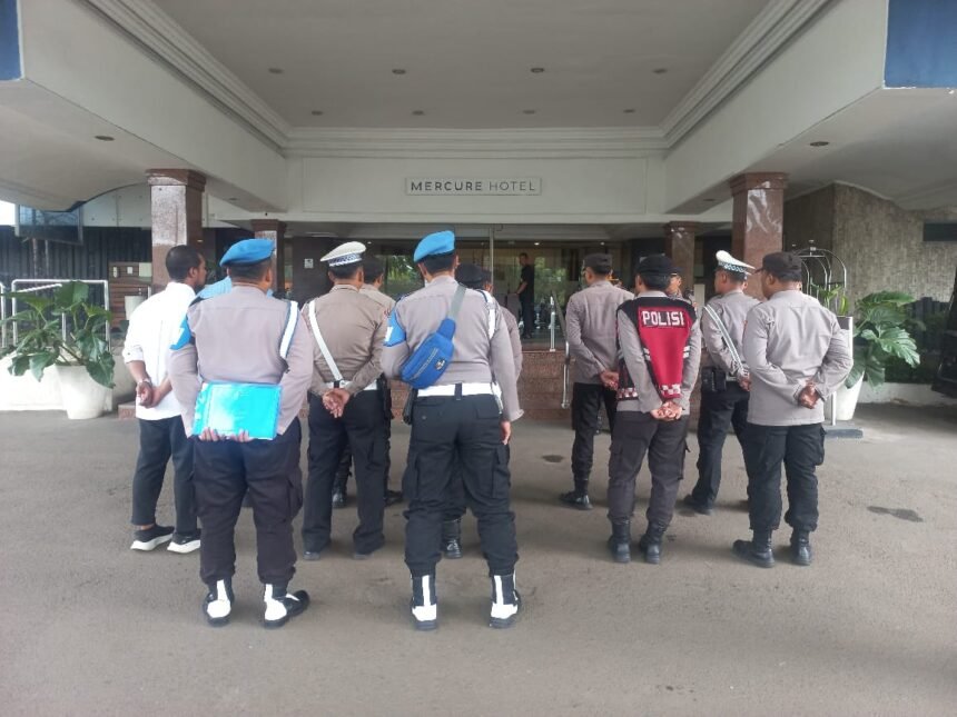 Polsek Pademangan Gelar Apel Pengamanan Rakorbin SDM dan PNS Polri di Ancol 1 IMG 20251029 WA0019