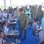Panglima TNI Dampingi Menhan RI Tinjau Panen Kedelai Garuda Merah Putih di Lampung Utara 3 IMG 20251029 WA0052