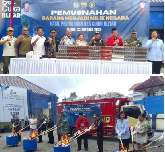 Bea Cukai Blitar Musnahkan 1,29 Juta Batang Rokok Ilegal Senilai Rp1,78 Miliar 1 Screenshot 20251023 112027