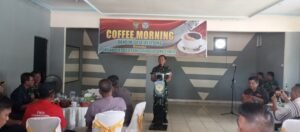 Komandan Kodim (Dandim) 0414/Belitung Letkol Inf Teguh Adie Setiawan memperkuat komunikasi yang efektif dan sinergi yang kuat antara TNI dan Insan Pers Belitung dan Belitung Timur dengan menggelar Coffee Morning yang bertempat di Warkop Makodim 0414/ Belitung 2 IMG 20251118 WA0006