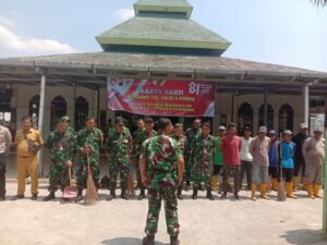 Karyabakti TNI, Polri, Pemda, dan Masyarakat di Masjid Baitul Hikmah Kelurahan Kejambon Kec. Tegal Timur Kota Tegal, Jawa Tengah — 3 IMG 20260824 WA0010