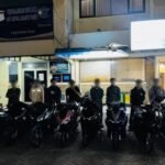 polisi mengamankan 10 sepeda motor di wilayah malaka jaya kecamatan duren sawit dok istimewa 1791083185303 169